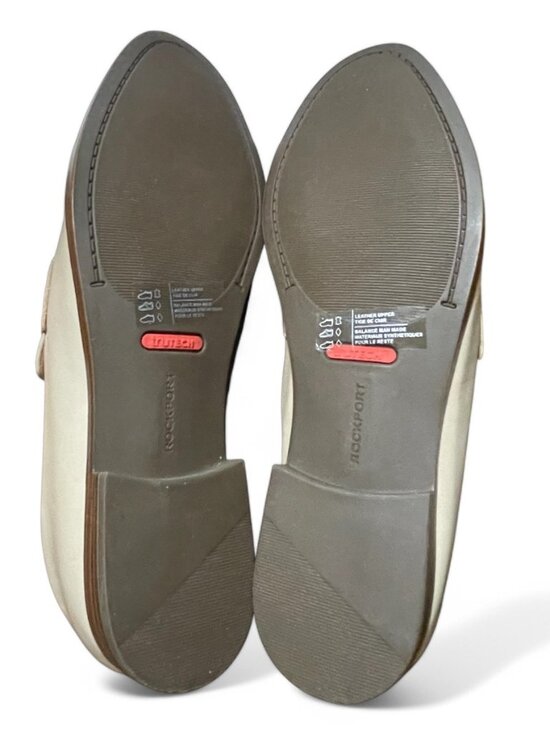 Rockport Womens Perpetua Dec Beige Loafers 5.5M - Picture 7 of 10
